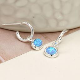 Sterling Silver and Opal Earrings Alternative Keswick.jpg