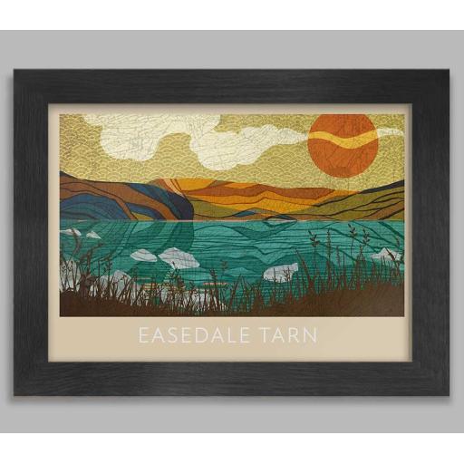 Easedale Tarn A3 Modern Print