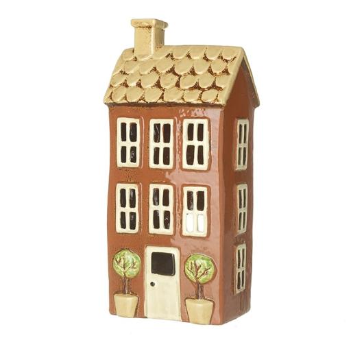 Ceramic House Candle Holder