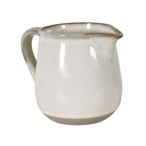 Beige Ceramic Milk Jug