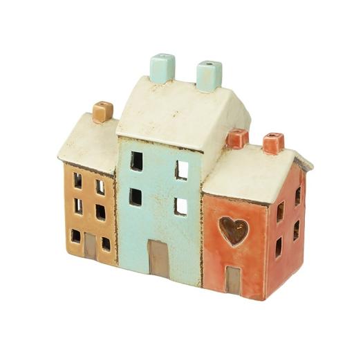 Ceramic House Candleholder