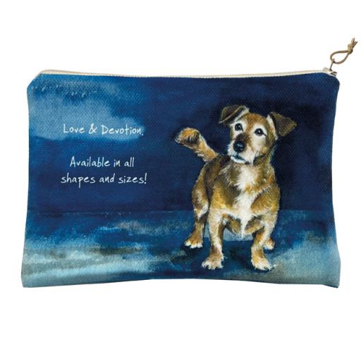 Love and Devotion Dog Zip Purse