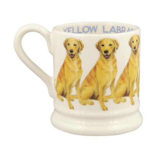 EMMA BRIDGEWATER YELLOW LABRADOR 1/2 PINT MUG