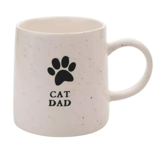 BEST OF BREED PAW PRINTS MUG, CAT DAD