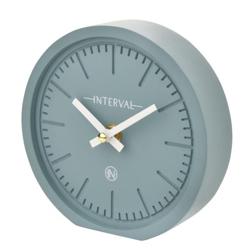 Minimalist Desk Clock in Teal 2.jpg