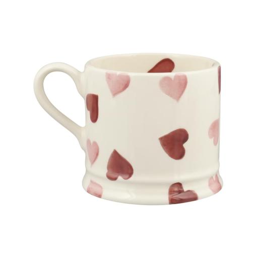 EMMA BRIDGEWATER PINK HEARTS SMALL MUG