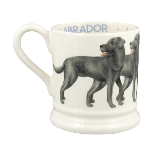 EMMA BRIDGEWAATER BLACK LABRADOR 1/2 PINT MUG