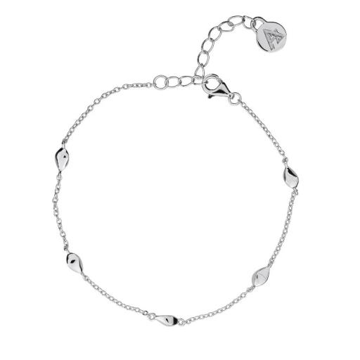 AZENDI STERLING SILVER CLOUDBURST RAINDROPS BRACELET