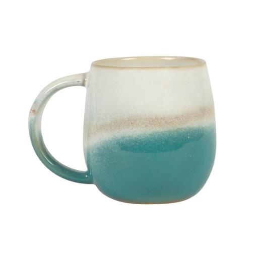 SASS & BELLE DIP GLAZE OMBRE TURQUOISE MUG