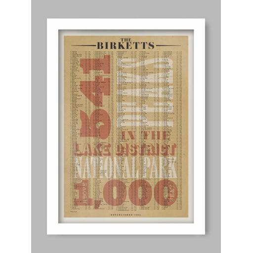 THE BIRKETTS A3 FRAMED PRINT