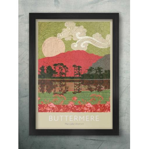 BUTTERMERE A3 FRAMED PRINT