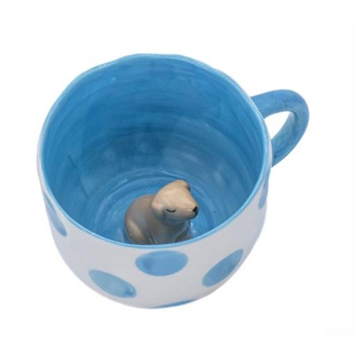 SURPRISE DOG MUG