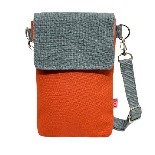 ORANGE PHONE BAG