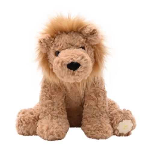 LEO PLUSH SITTING DOWN BROWN LION