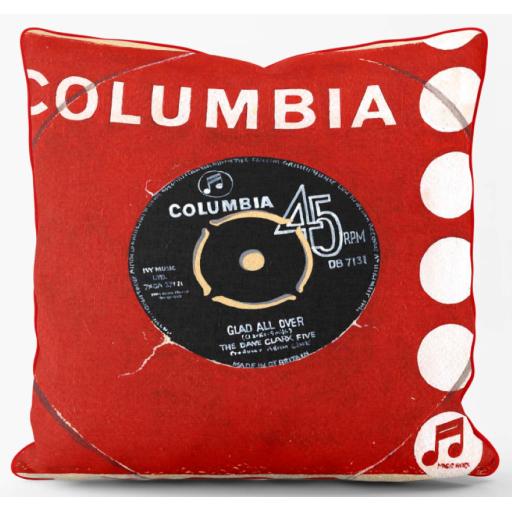 GLAD ALL OVER COLUMBRIA CUSHION