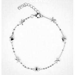 Azendi Sterling Silver Love and Kisses Bracelet.jpg
