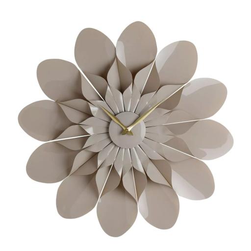 FLOWER PETAL WALL CLOCK 60CM