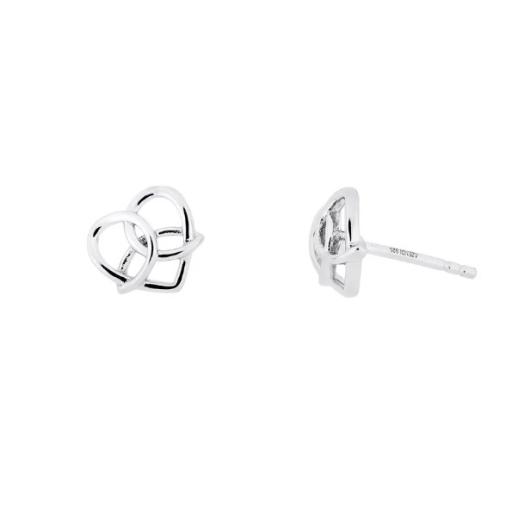Azendi Sterling Silver Celtic Trinity Heart Stud Earrings.jpg