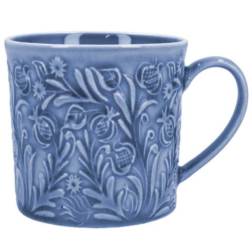 BLUE COUTRY FLOWERS MINI MUG BY GISELA GRAHAM