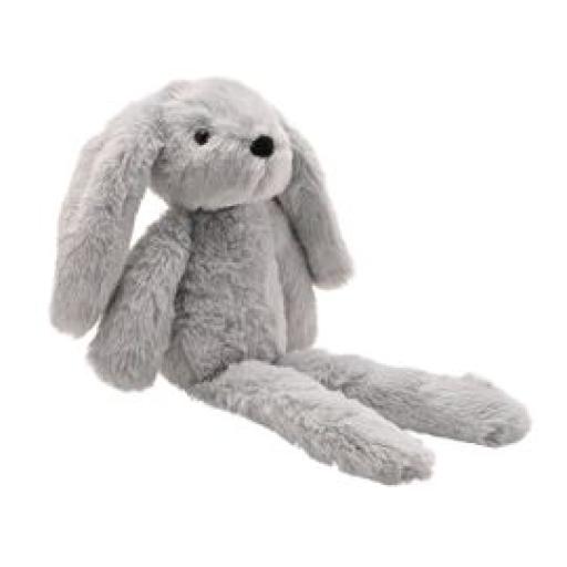 THEO PLUSH LONG LEG GREY BUNNY