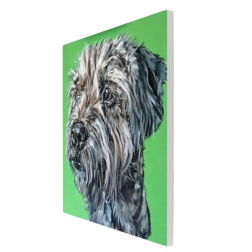 Pensive Pooch Terrier Ceramic Wall Art 2.jpg