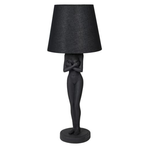 NUDE FIGURE LAMP WITH SHADE