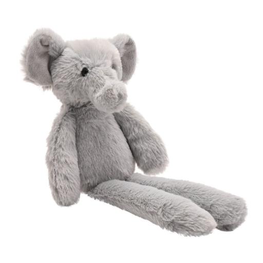 NELLY PLUSH LONG LEG GREY ELEPHANT