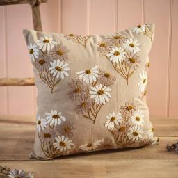 Floral Cushion with Daisy Embroidery.jpg