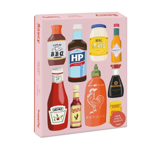SAUCY BOTTLES 1000 PIECE JIGSAW PUZZLE