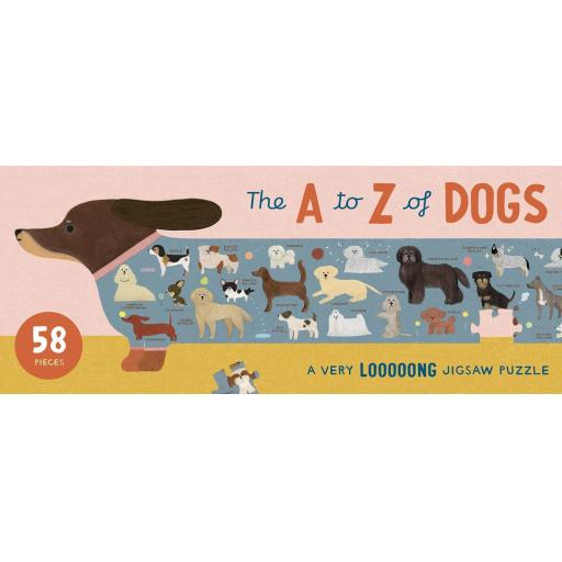 A TO Z OF DOGS JIGSAW PUZZLE