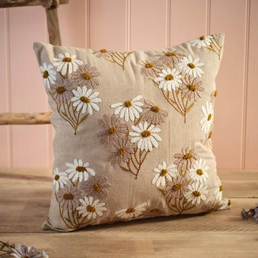 Floral Cushion with Daisy Embroidery.jpg
