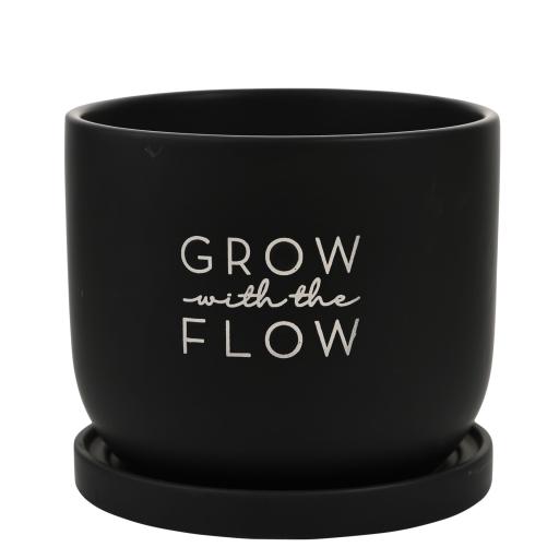 GROW WITH THE FLOW PLANT POT