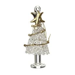 Mini Glass Christmas Tree with Gold Detail.jpg