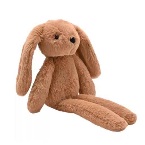 COOKIE PLUSH LONG LEG BROWN BUNNY