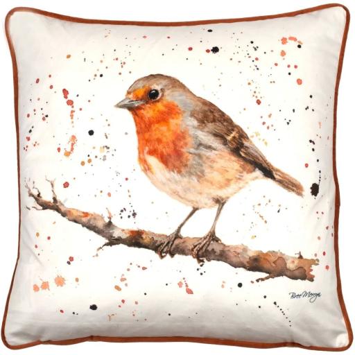 BOBBY THE ROBIN CUSHION