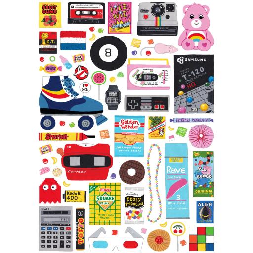 IN THE 80S 1000 PIECE JIGSAW PUZZLE
