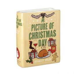 A Picture of Christmas Day Ceramic Book Vase.jpg
