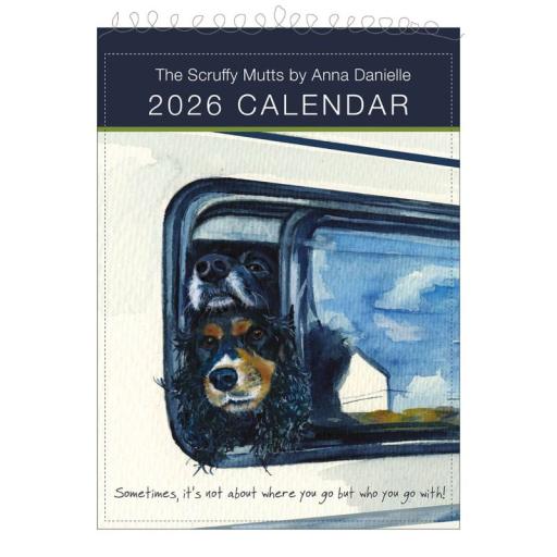 SCRUFFY MUTTS CALENDAR 2026