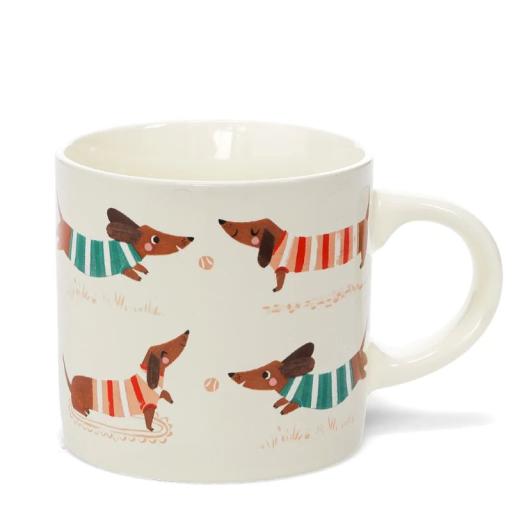 SAUSAGE DOG CERAMIC MUG