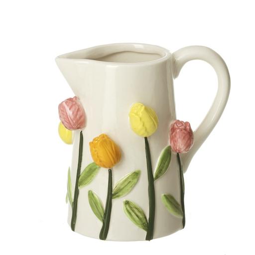TULIP SMALL  CERAMIC JUG