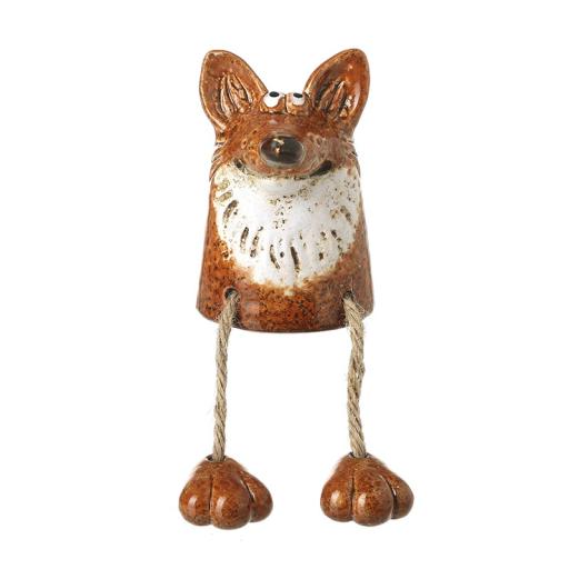 AMBER STONE FOX WITH DANGLY LEGS
