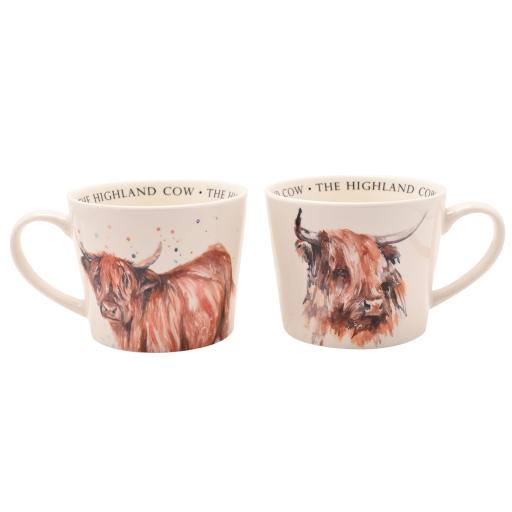 HIGHLAND COW MUG 2 ASSORTED DESIGNS