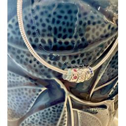 Silver Plated Multi Ring with Crystals Bracelet 3.jpg.jpg