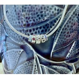 Silver Plated Multi Ring with Crystals Bracelet 9 .jpg.jpg