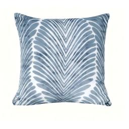Klyf Pale Blue Abstract Cushion by Malini.jpg