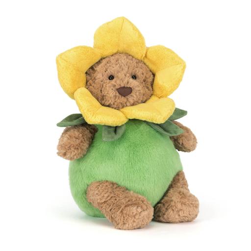 BARTHOLOMEW BEAR DAFFODIL OUTFIT BY JELLYCAT