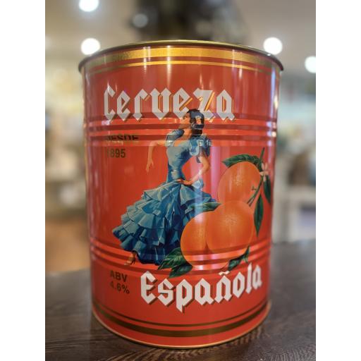 XL STORAGE TIN ORANGE