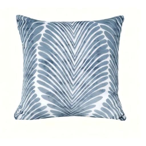 KLYF ABSTRACT BLUE CUSHION BY MALINI