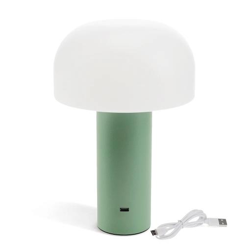 USB Recharageable Mushroom Lamp in Green. 2jpg.jpg