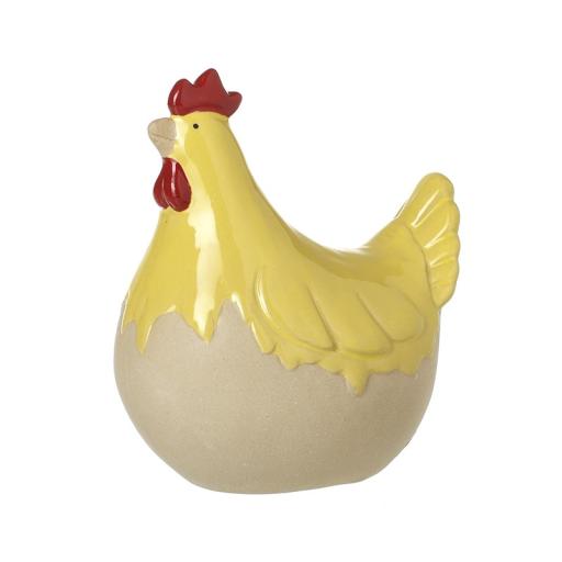 YELLOW CERAMIC CHICKEN